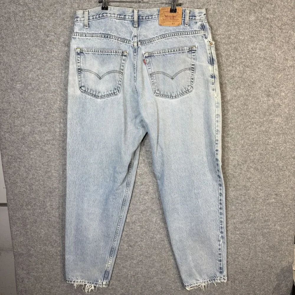Vintage Levi's 560 Men's Distressed‎ Blue Jeans 2002 Size 38x32